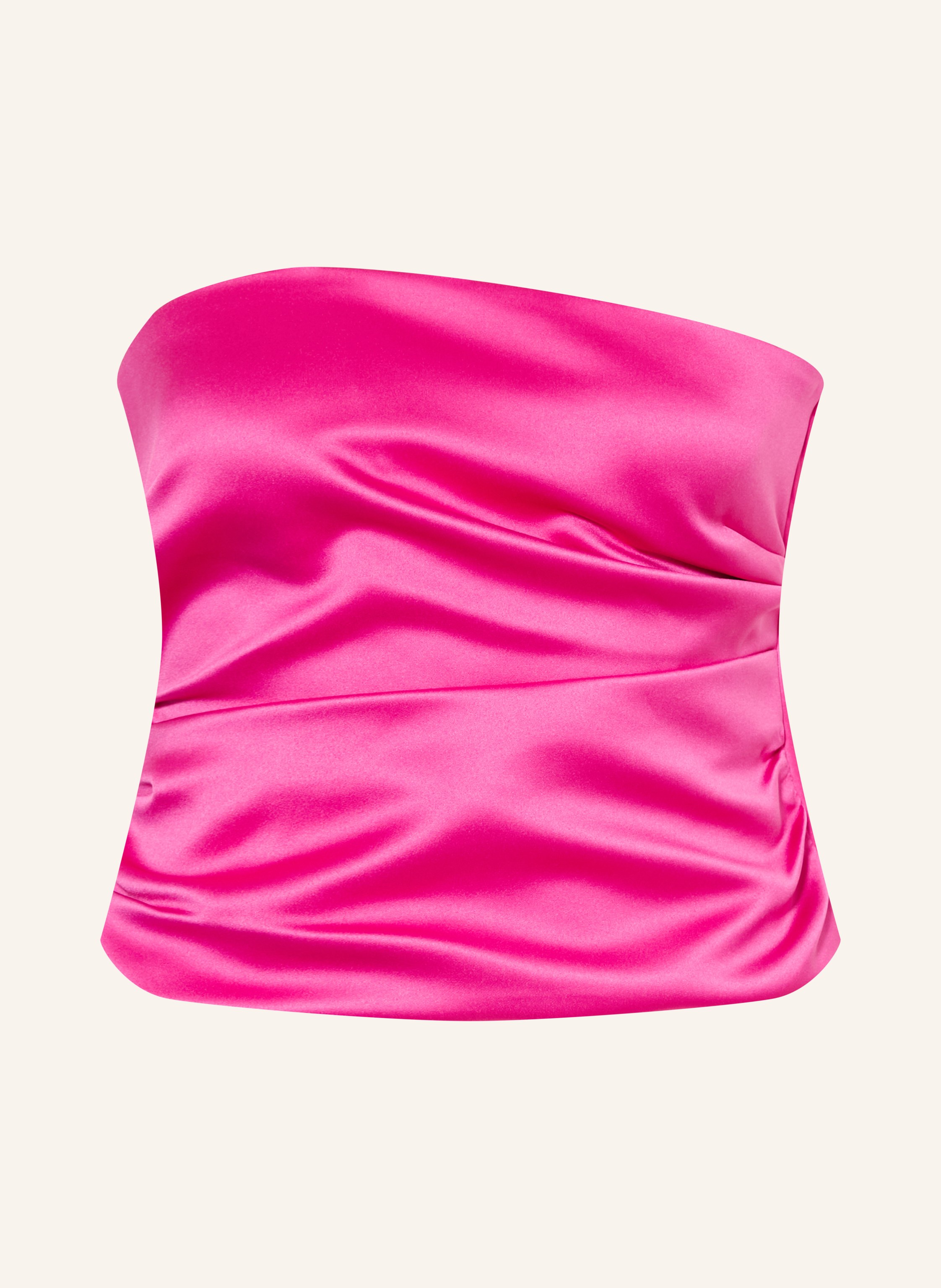 GANNI Off-Shoulder-Top aus Satin