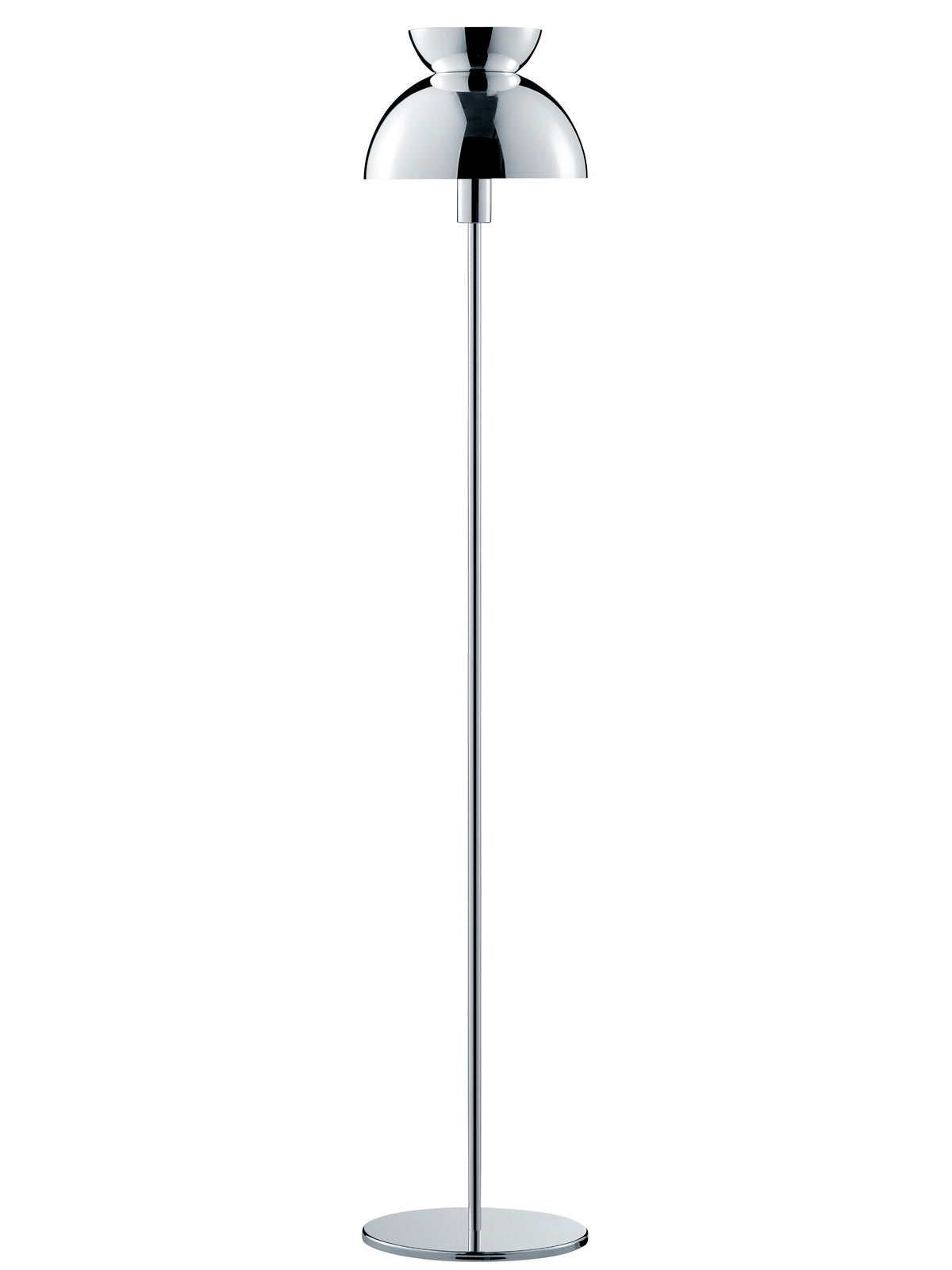 Frandsen vloerlamp Butterfly - zilver - 25x25x135cm