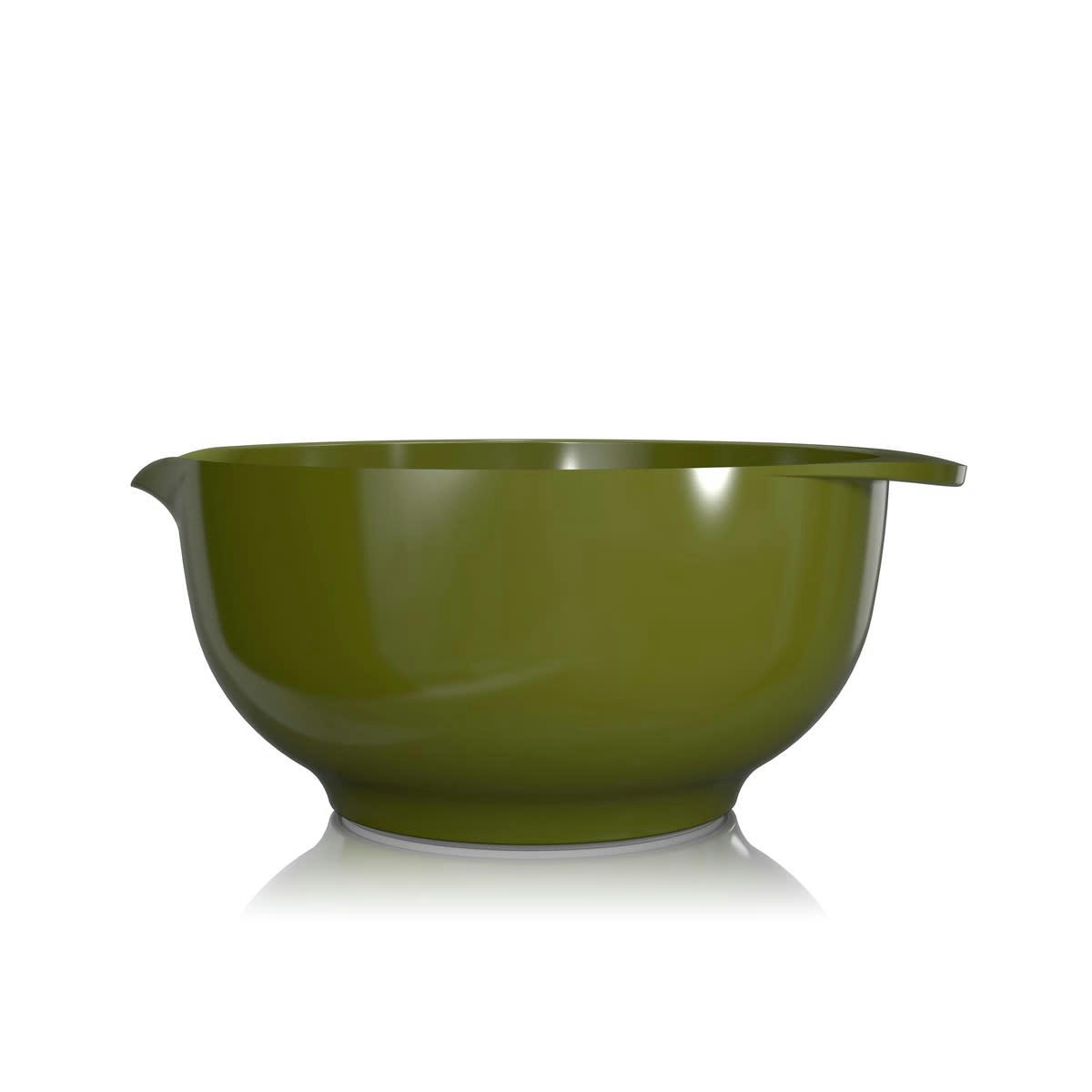 MARGRETHE - Saladier en plastique vert olive