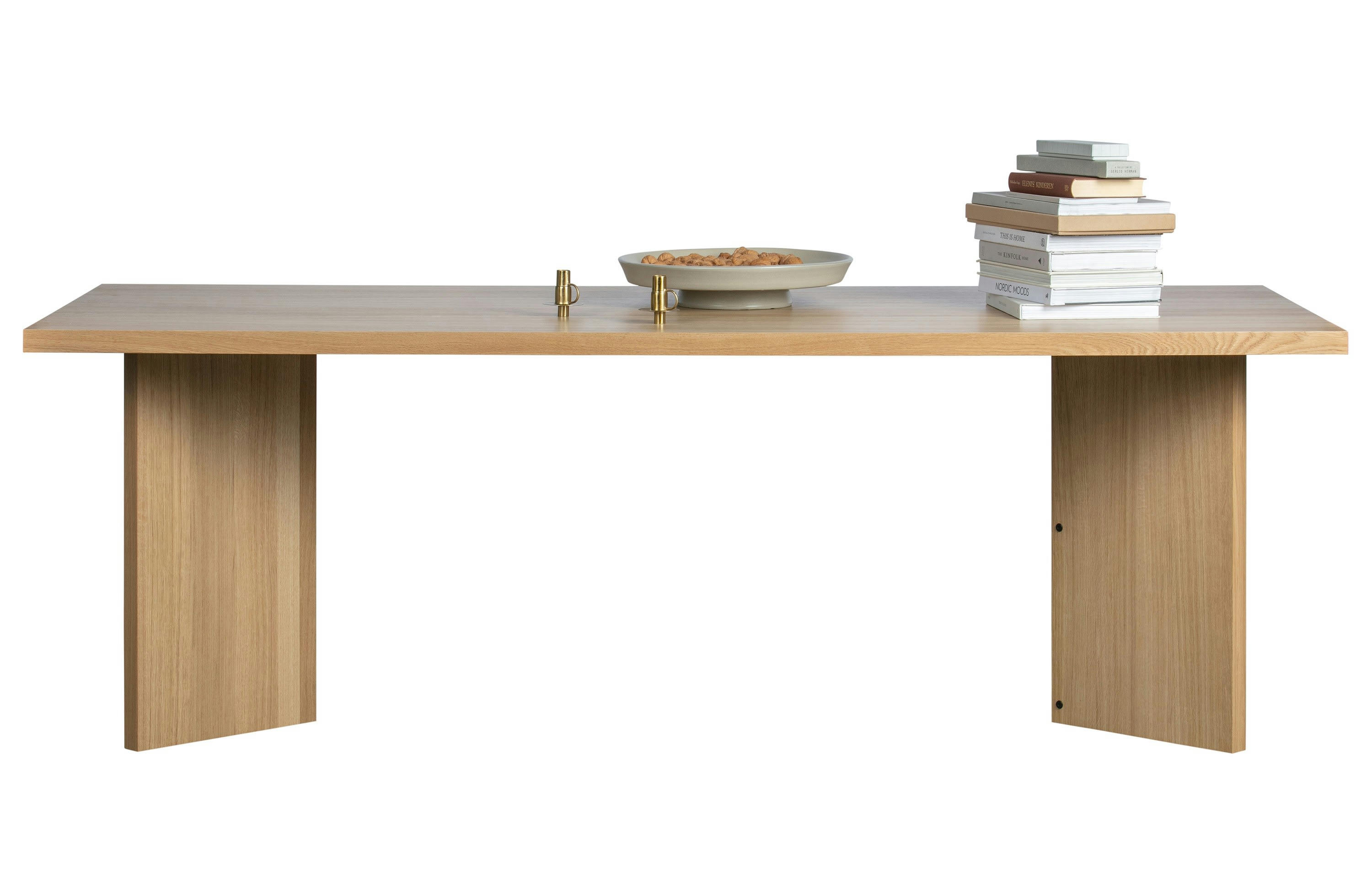 ANGLE - Table en bois beige