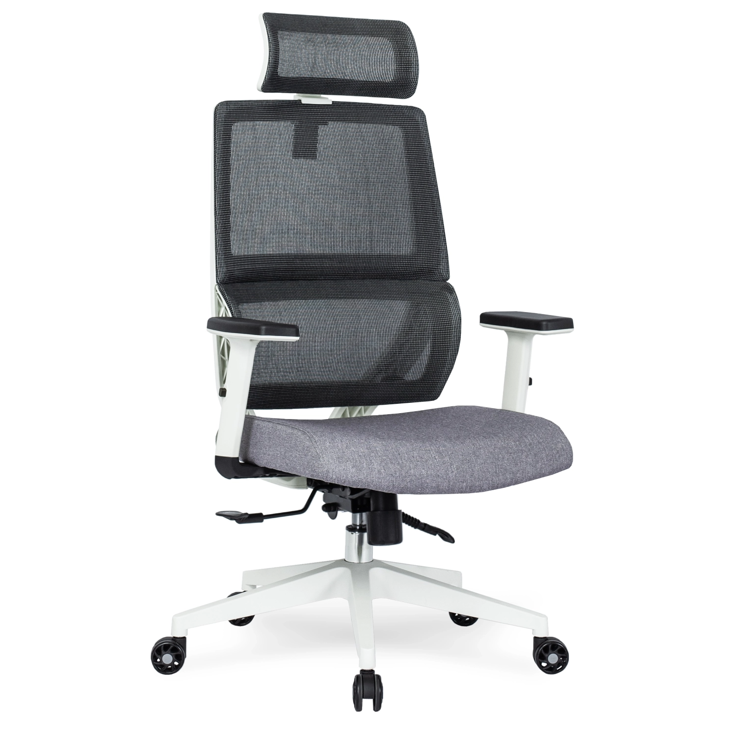 Fotel Gamingowy Krzesło Obrotowe Ergonomiczny Biuro Regulowany Czarny NICKI
