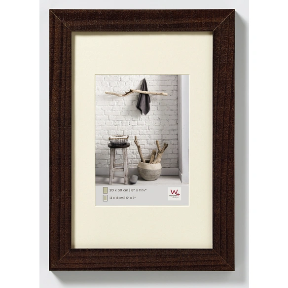 Bilderrahmen »HOME«, BxL: 45,1 x 55,1 cm, nussbaum, Holz