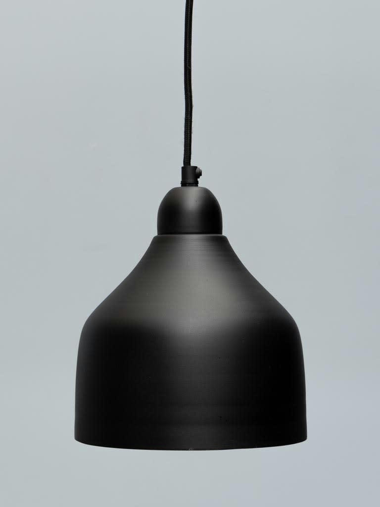 - Suspension patine noire antique D20cm
