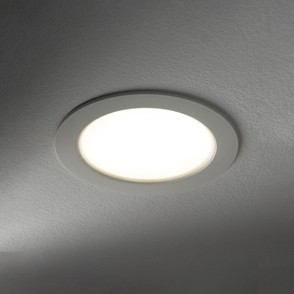 Oprawa wpuszczana MYKONOS LED biała LED 6W 4000K 390lm IP20 Nowodvorski