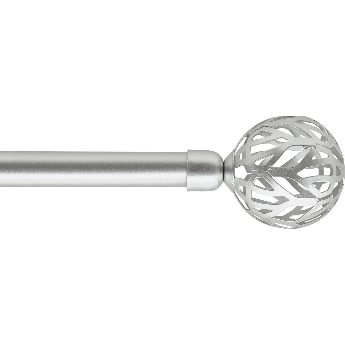 Kit varão extensível VINTAGE prateado 120-210cm