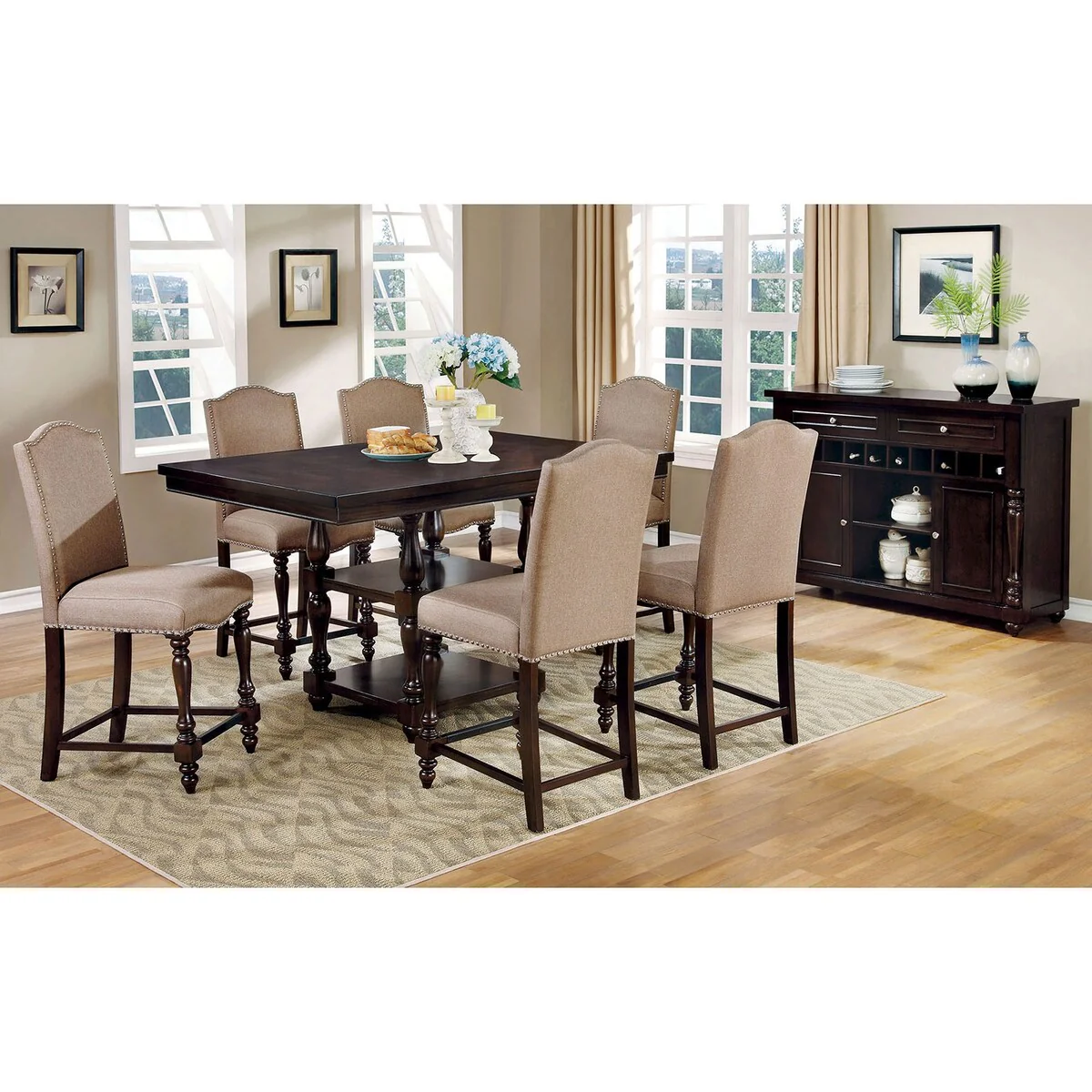 Ecerts Counter Height Dining Table