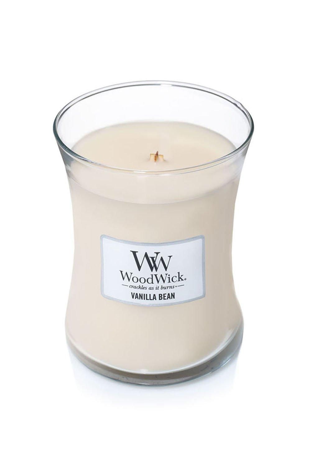 Woodwick Vanilla Bean Medium Candle