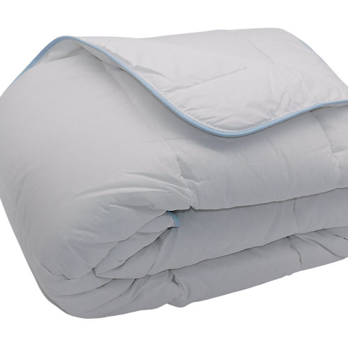 Couette Tempérée Coton Blanc - 1 ou 2 personnes 200 x 200 - 10752