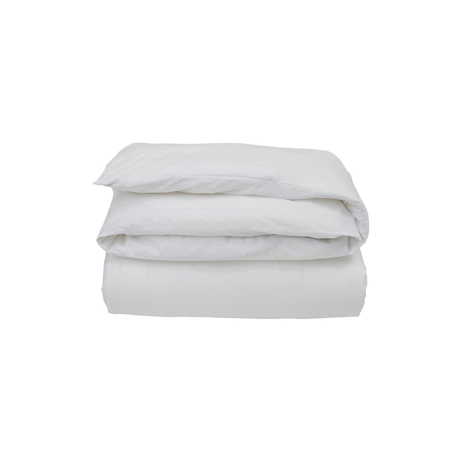 Hotel Percale dynebetr&aelig;k, white/white