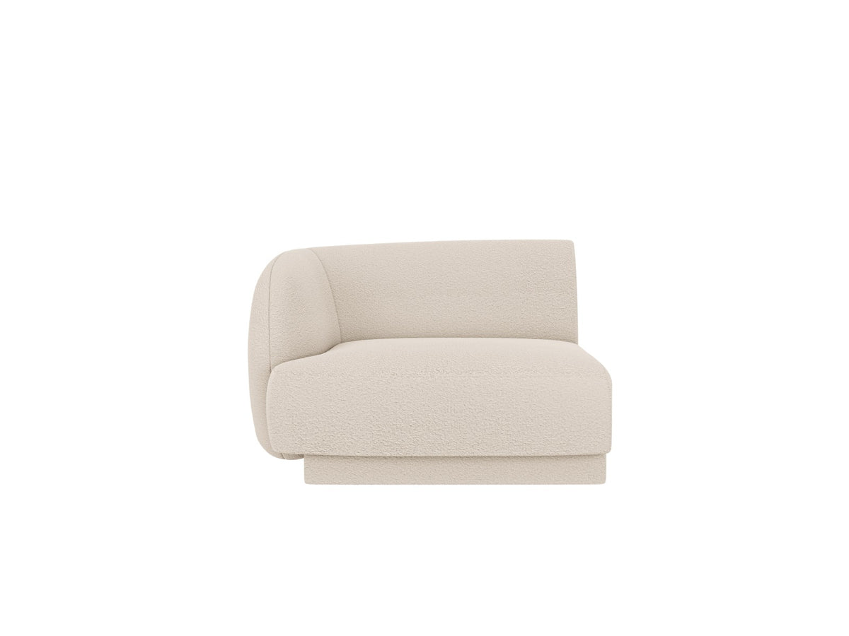 Micadoni linker module Miley boucle beige - 90x90x70cm