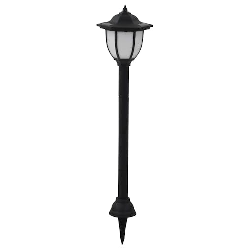 NNEVL Outdoor Solar Lamps 6 pcs LED Black