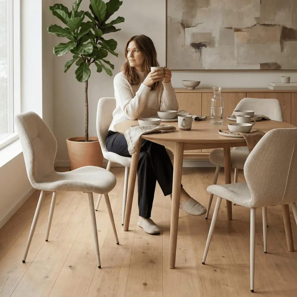 Calicosy - Set van 4 stoelen ASHLEY 58x49x47,5 cm