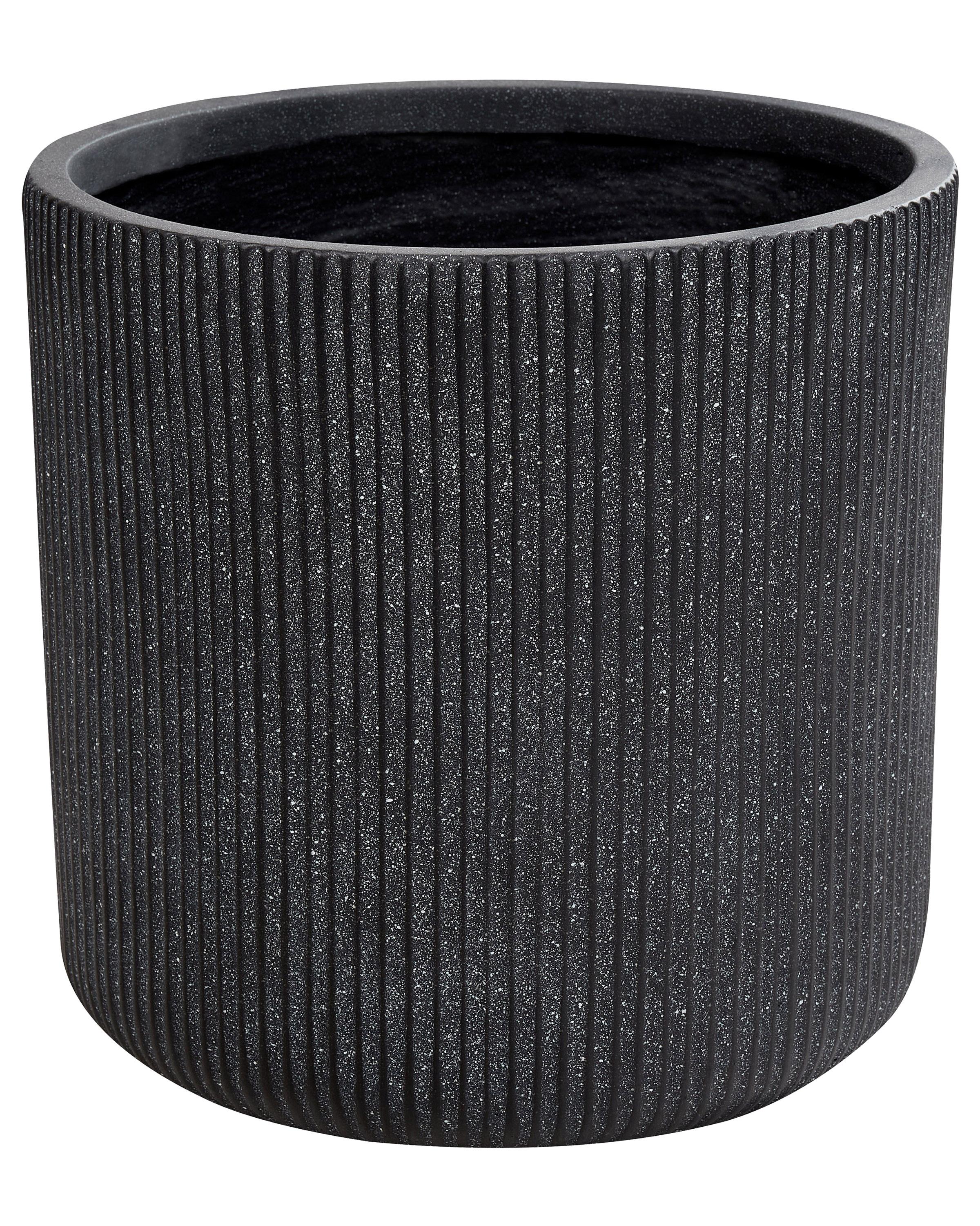 Plant Pot OREOI 37 cm Graphite Grey
