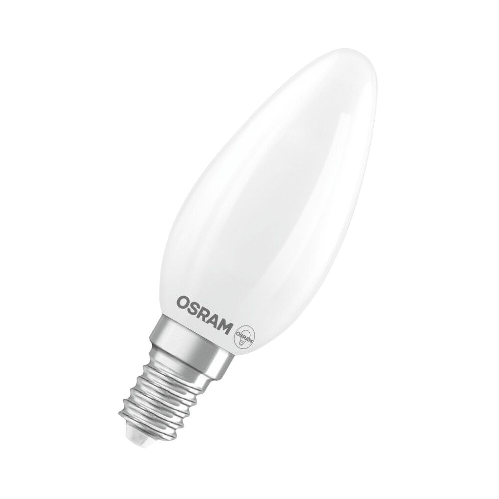 KRONEPÆRE OSRAM LED E14 470LM 3,4W DIMBAR FROSTET