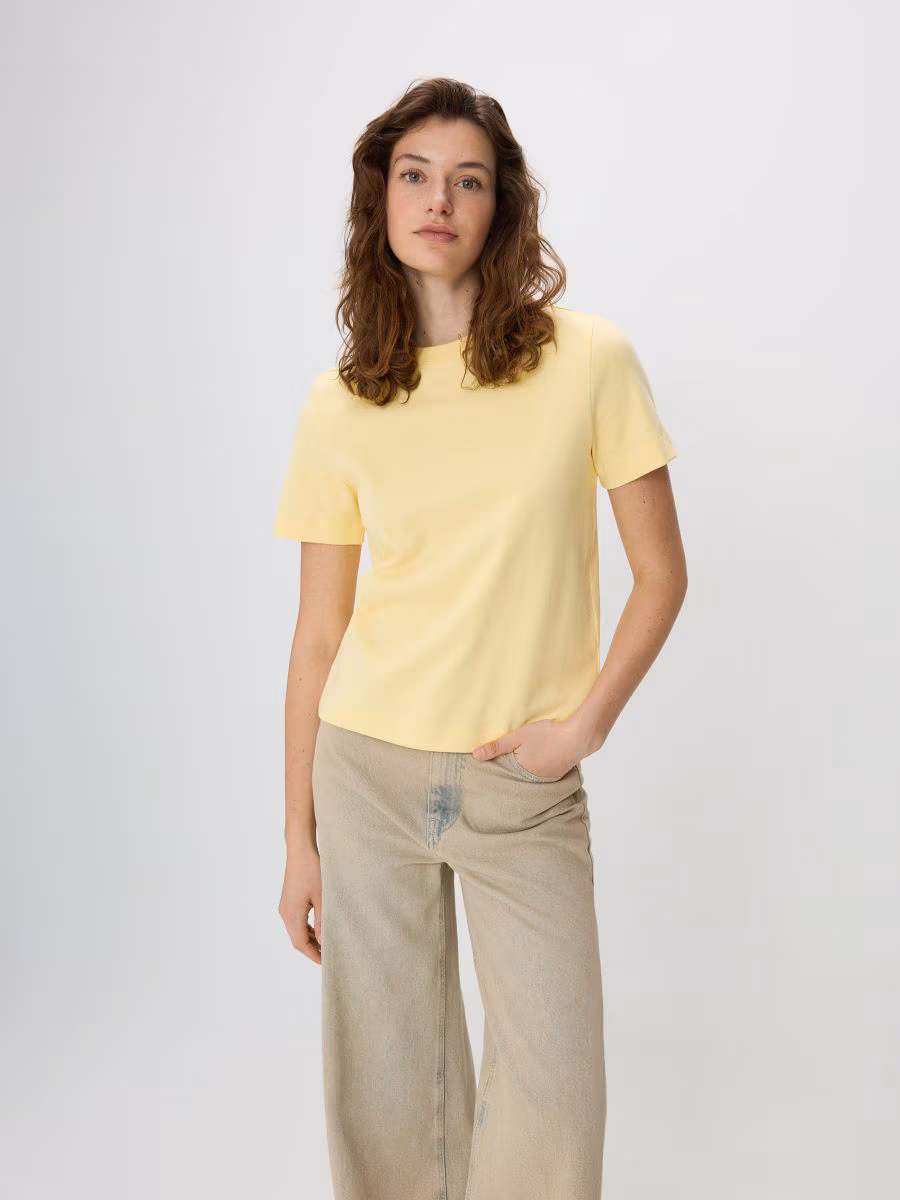 Mercerised Organic Cotton T-Shirt