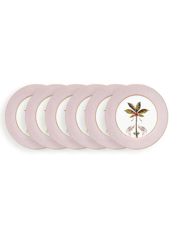 Pip Studio - La Majorelle Borden - Servies set van 6 - 21cm