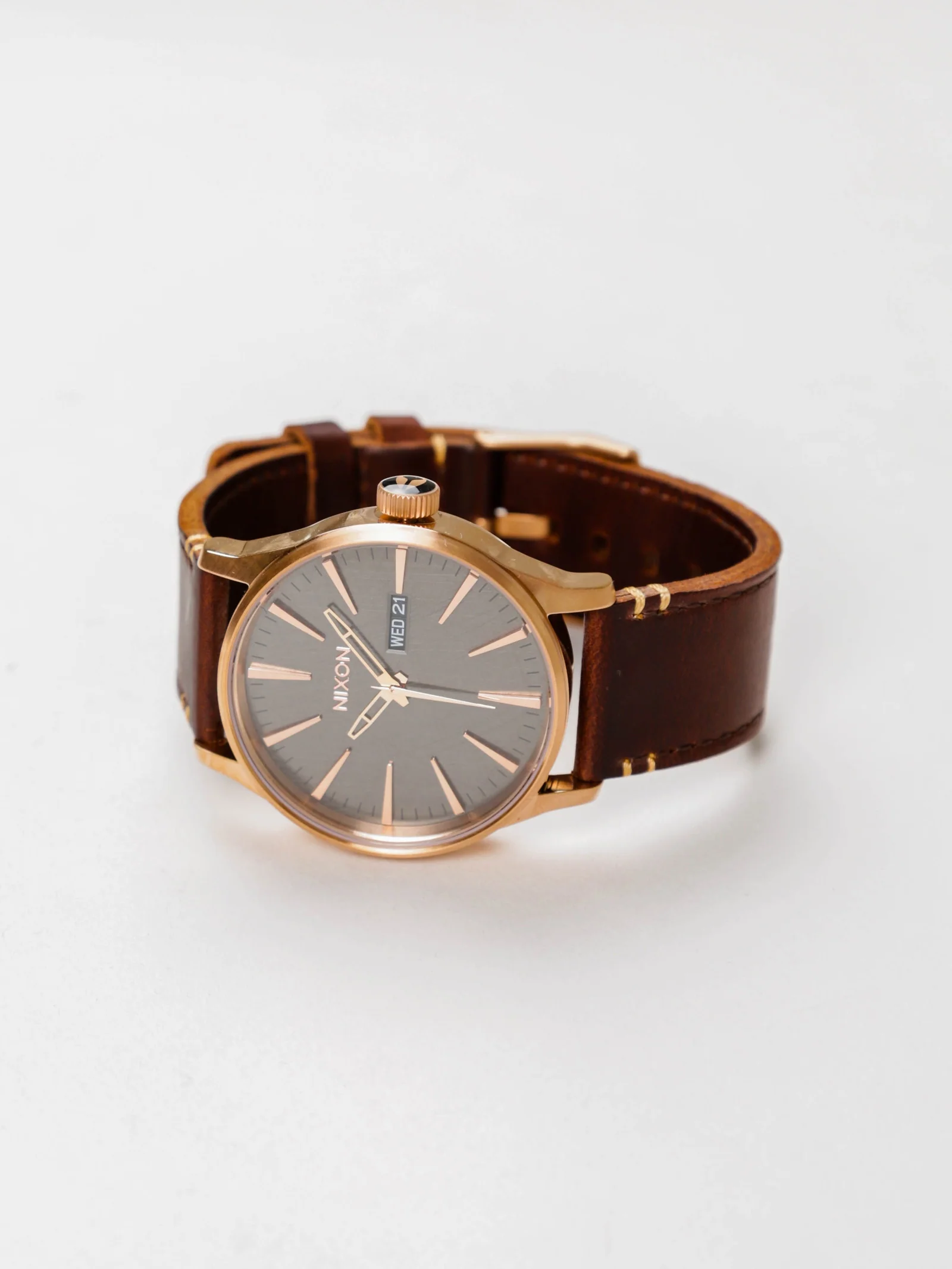 Sentry Leather 42mm Analogue Watch
