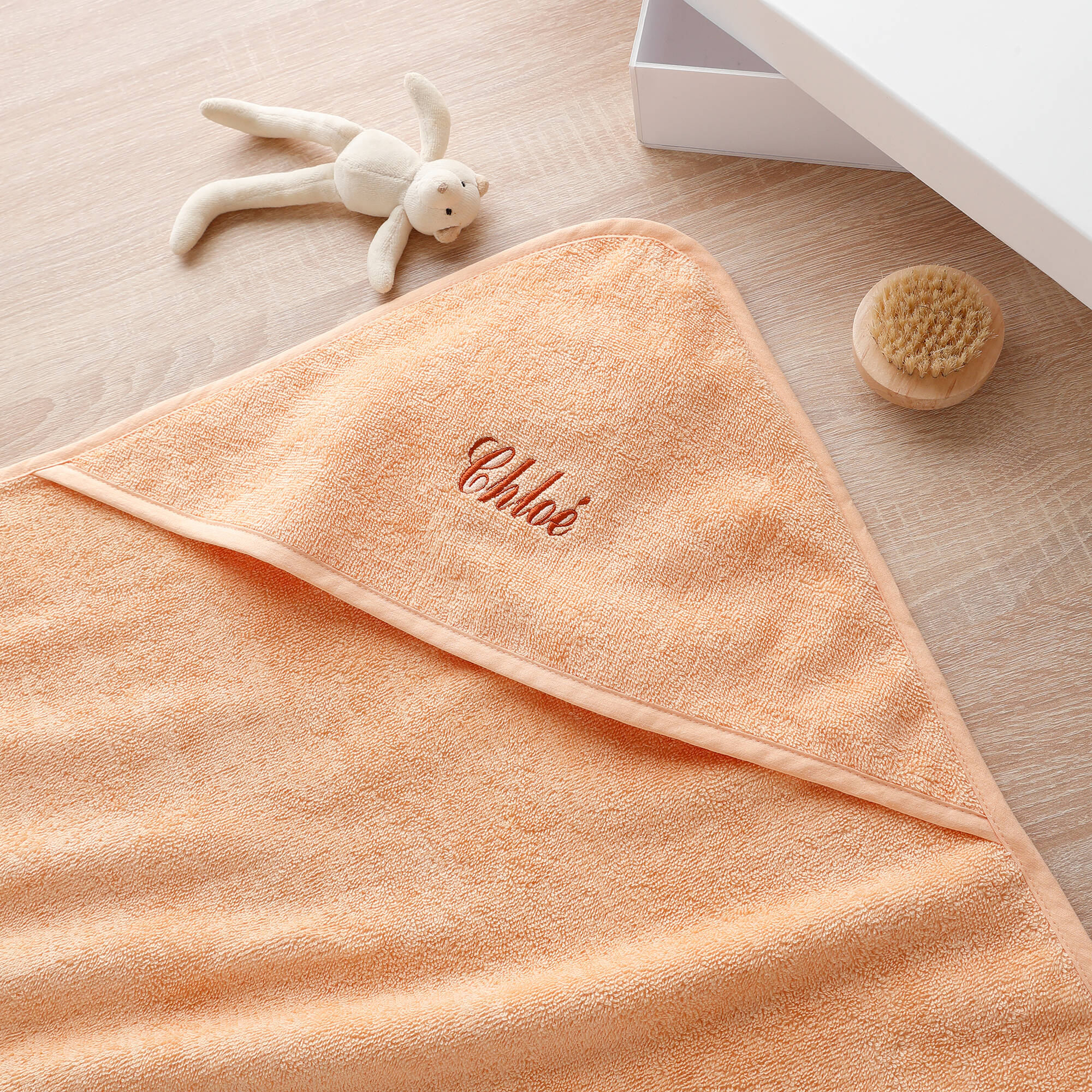 Cape de bain bébé personnalisable