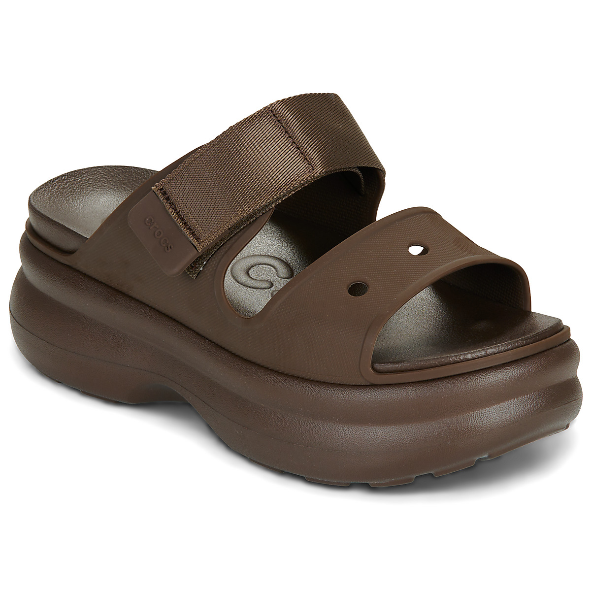 Crocs - SOHO TWO STRAP SANDAL - Brown