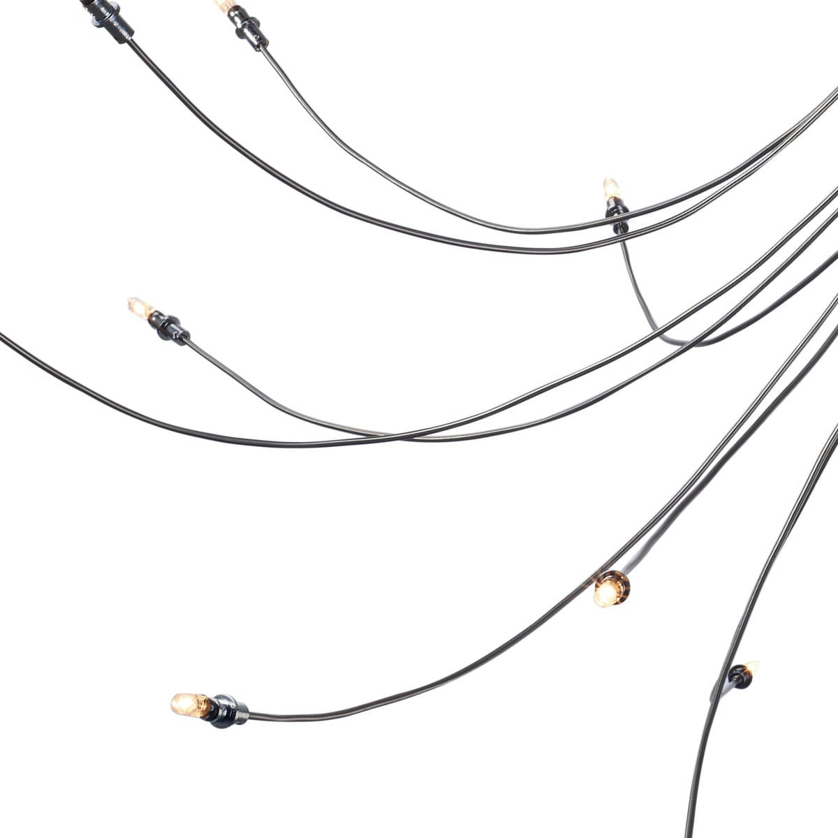 ETINCELLE - Plafonnier en métal argenté