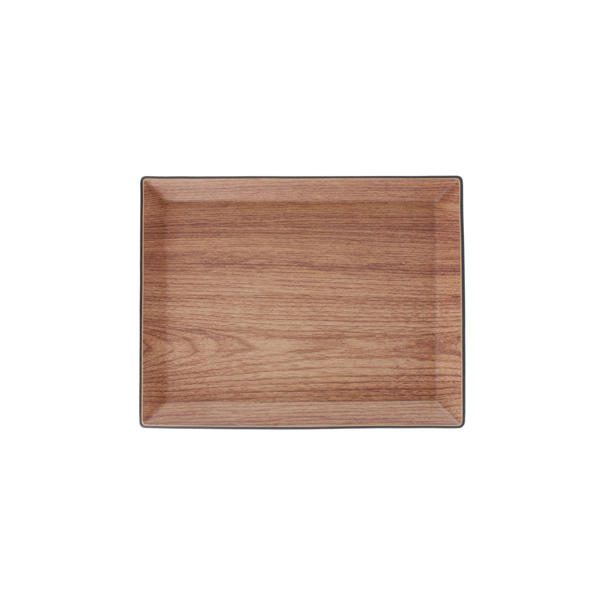 Bonbistro - Dienblad 30x23,5xH2cm bruin Buffet