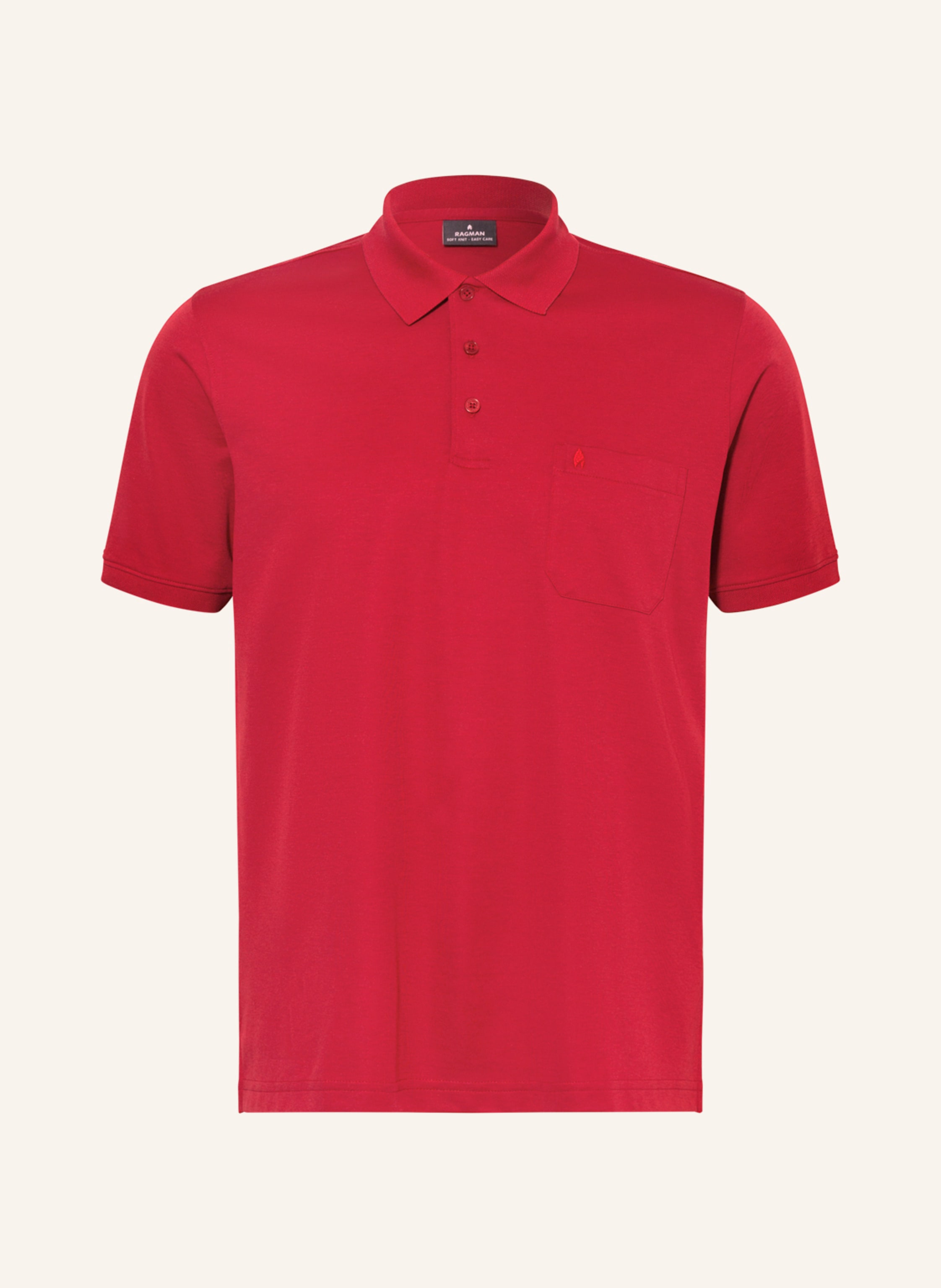 RAGMAN Piqué-Poloshirt