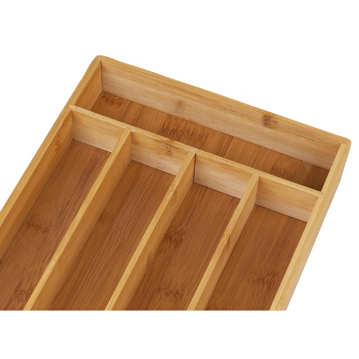 BAMBOU - Range-couverts bambou 5 compartiments