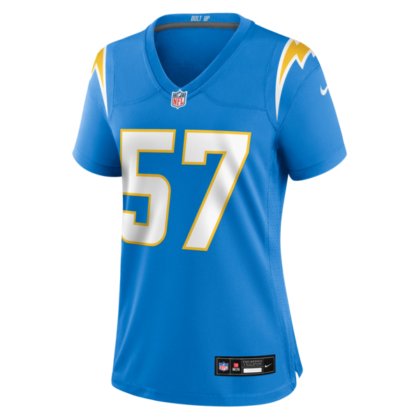 Clelin Ferrell Los Angeles Chargers Nike Women's Team Game Jersey -  Powder Blue