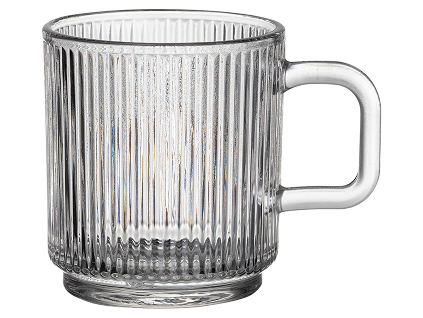 Kubek szklany Lusi 340 ml transparentny