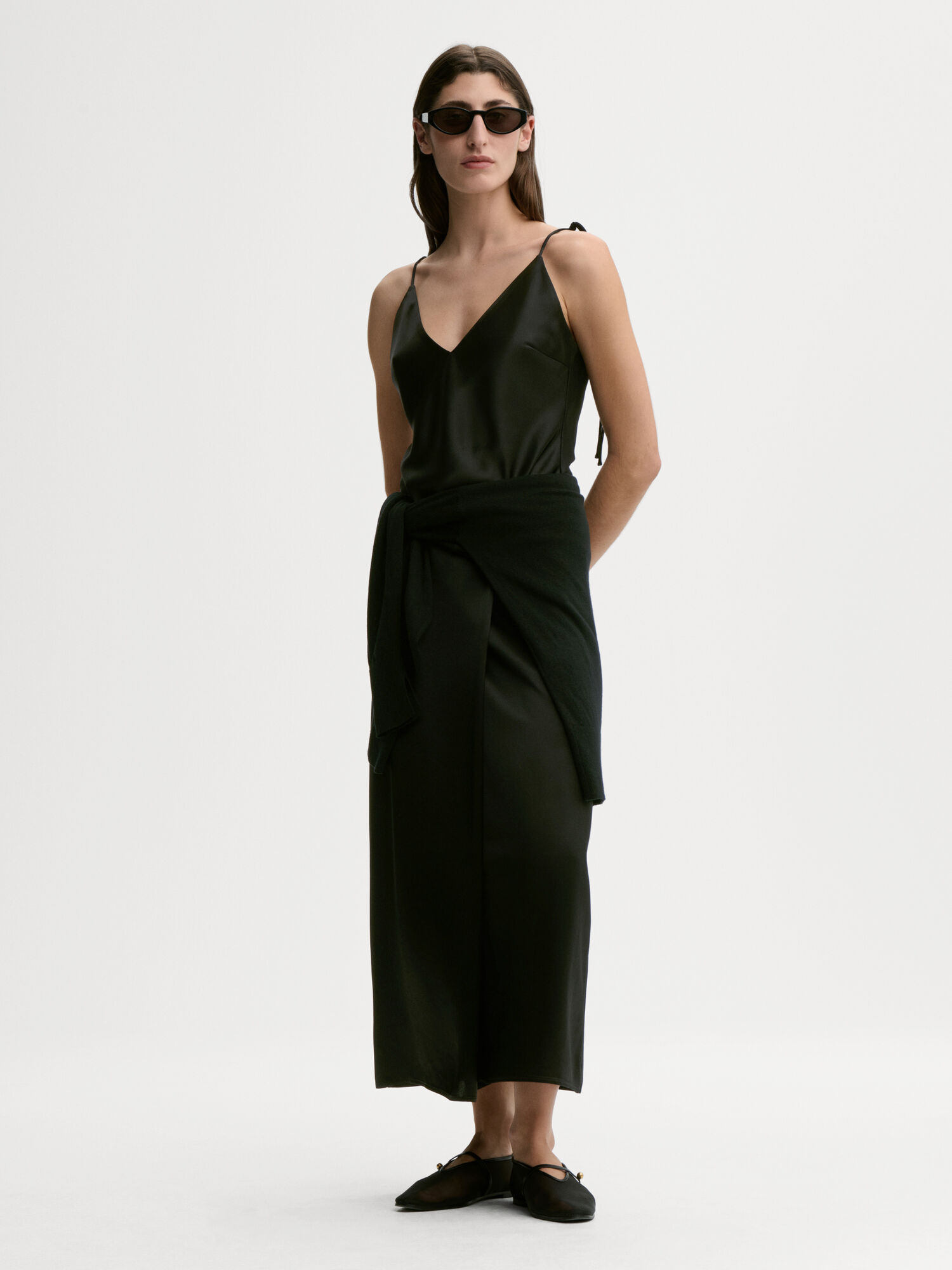 Pasca satin-top