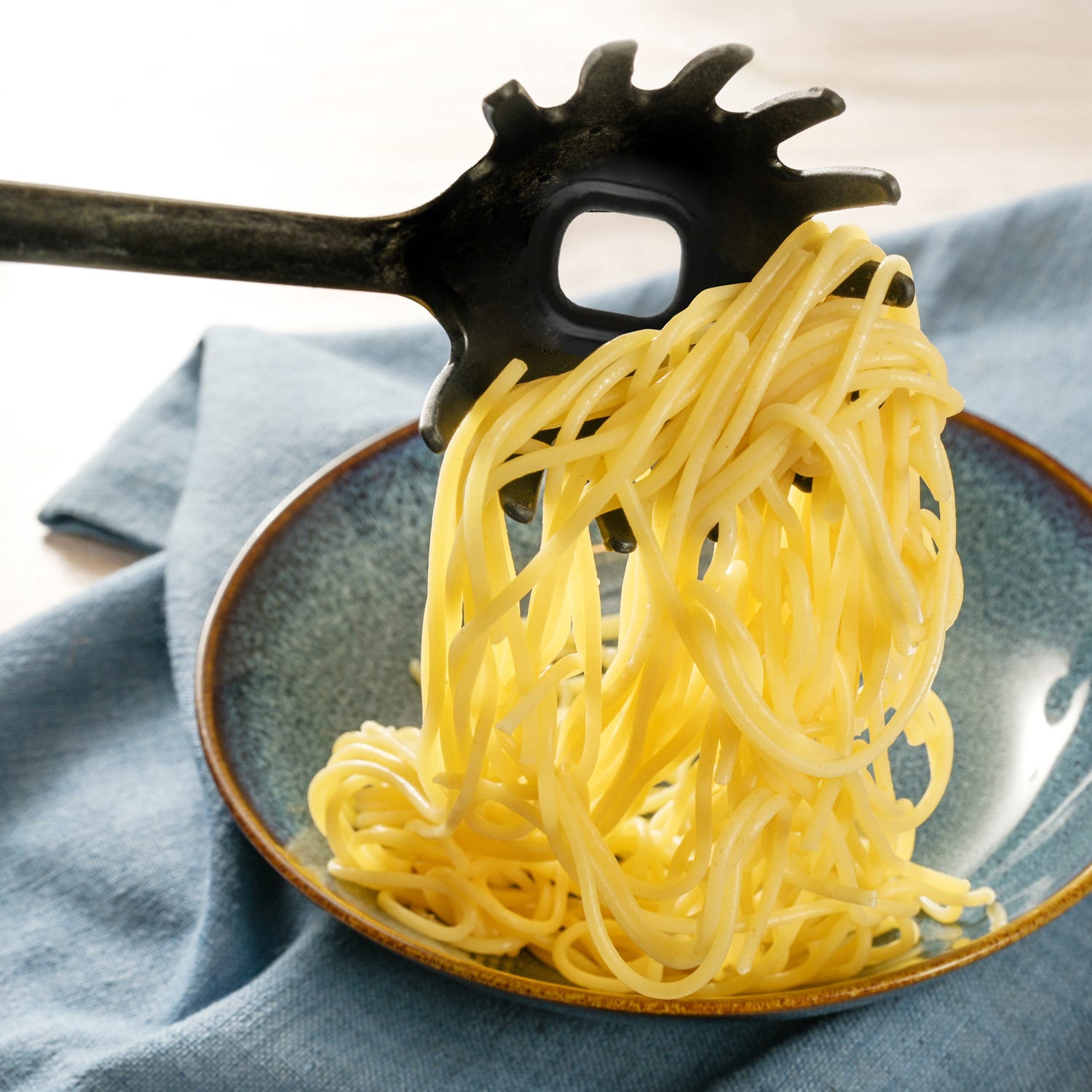 Servispaghetti 33,9 cm Baker's Secret in nylon nero