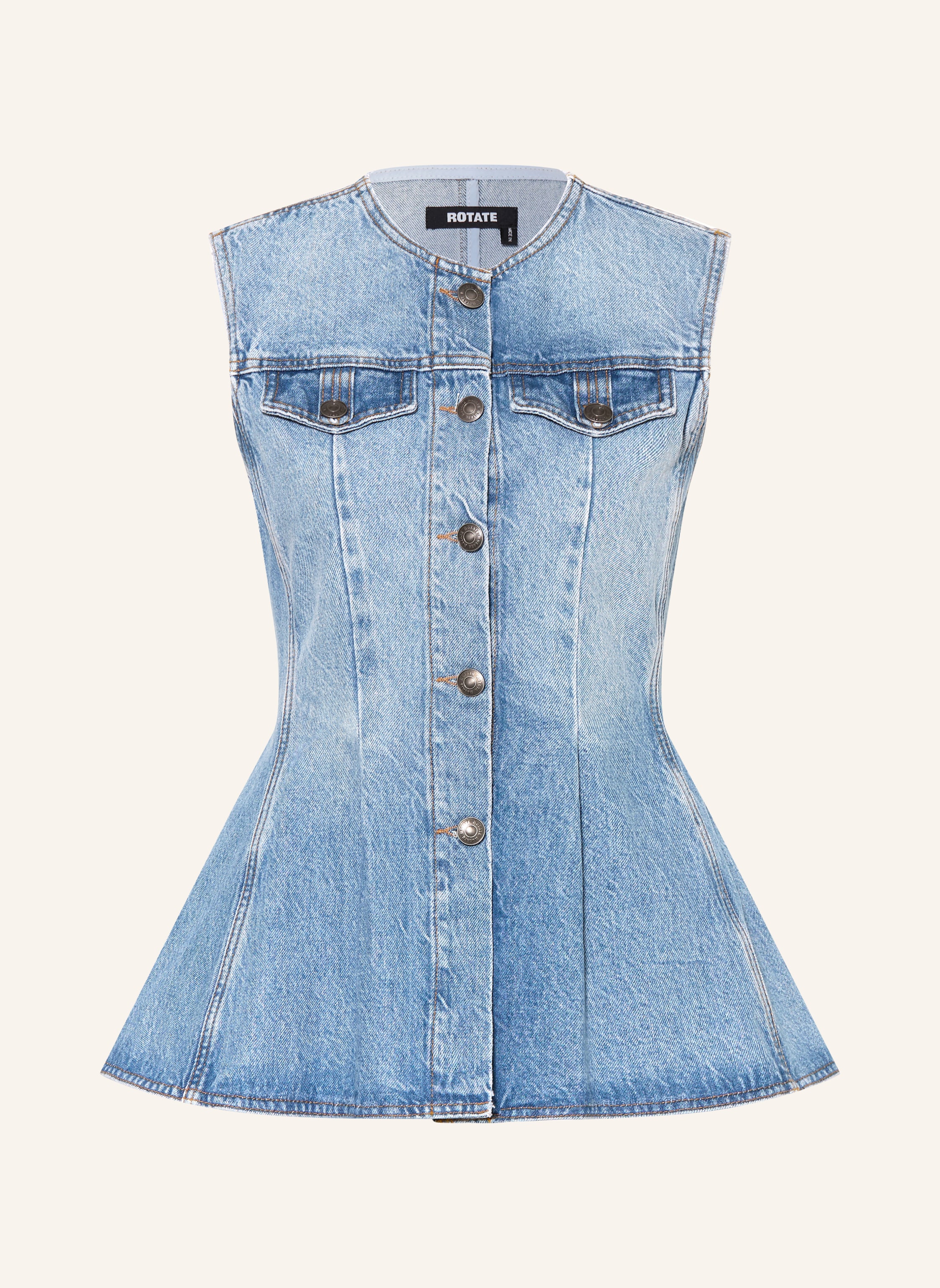 ROTATE Jeansbluse