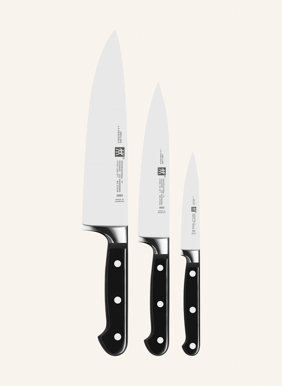 ZWILLING 3-tlg. Messer-Set PROFESSIONAL S