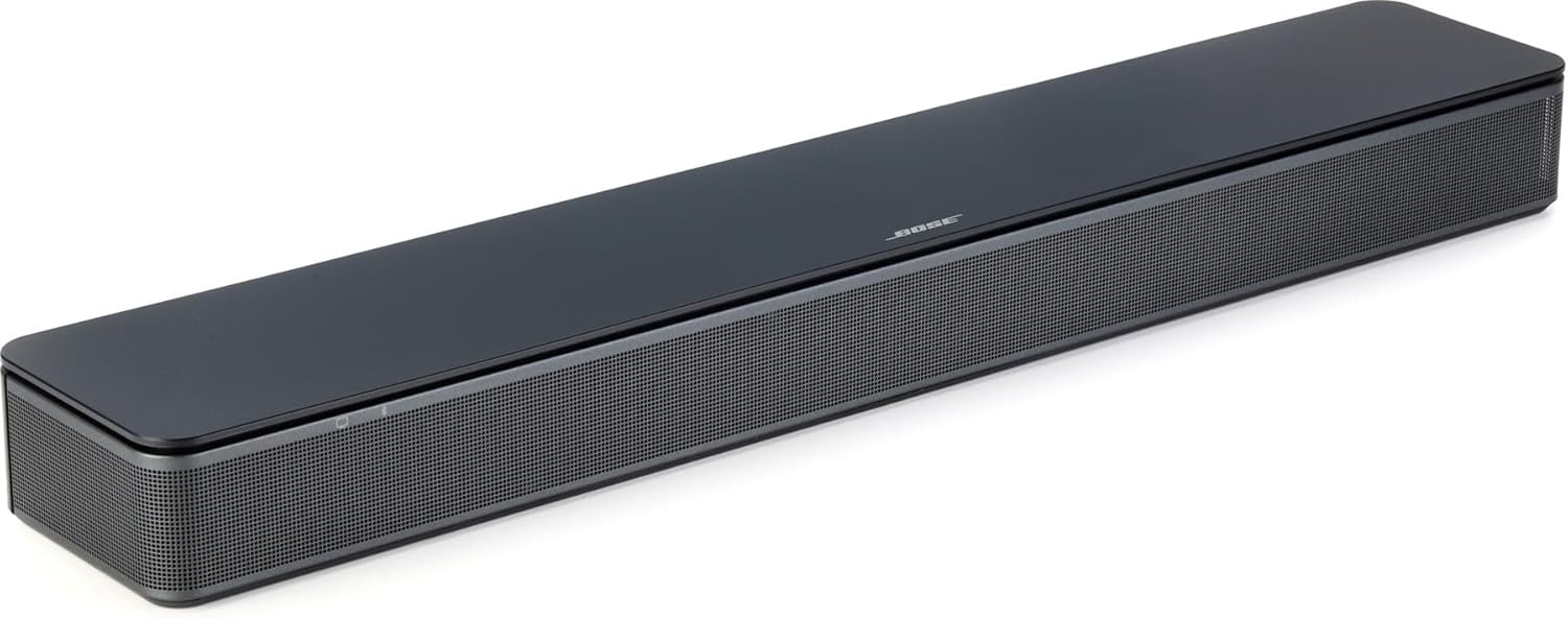 Bose TV Speaker - Soundbar for TV with Bluetooth and HDMI-ARC Connectivity  All-in-One Compact Soundbar  Includes Remote Control  Black