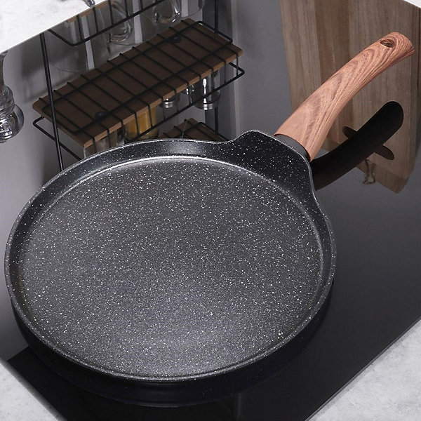 Crêpière Granit Antiadhésive 26 Cm Black Wood Durable