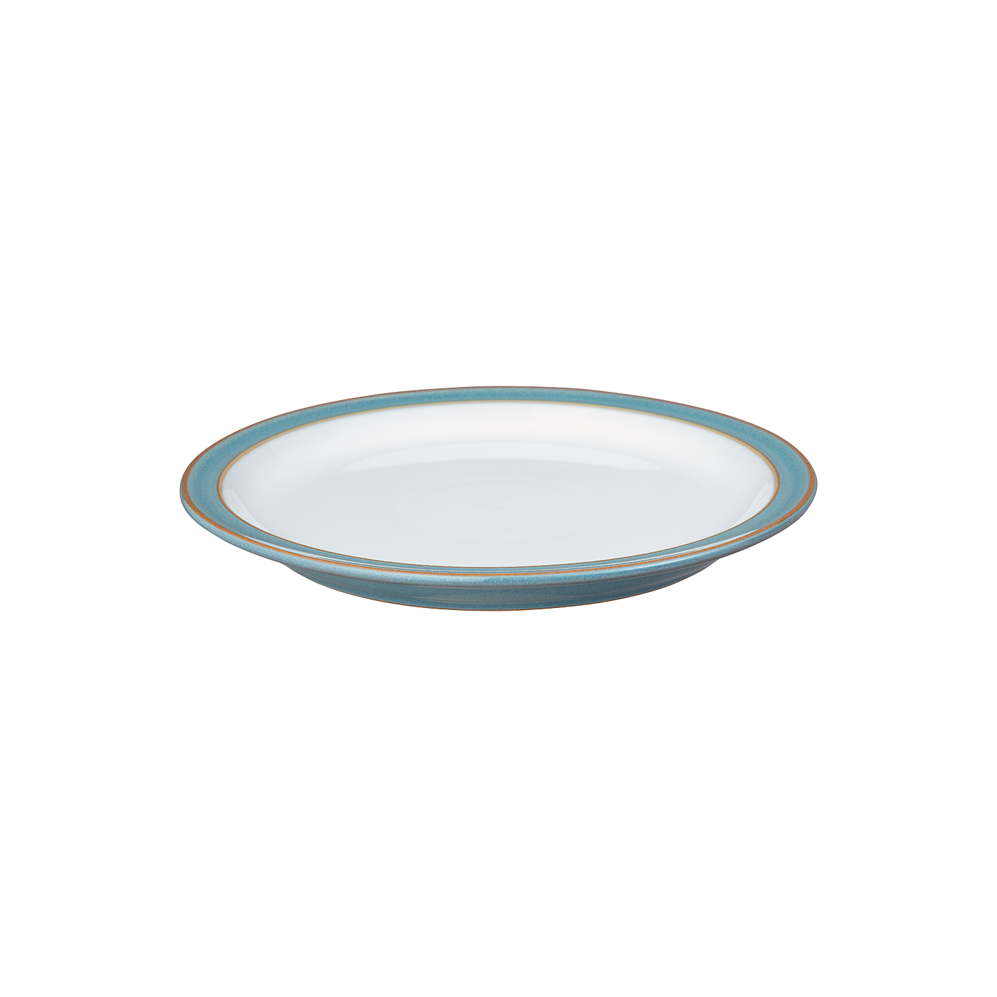 Azure Rimmed Medium Plate
