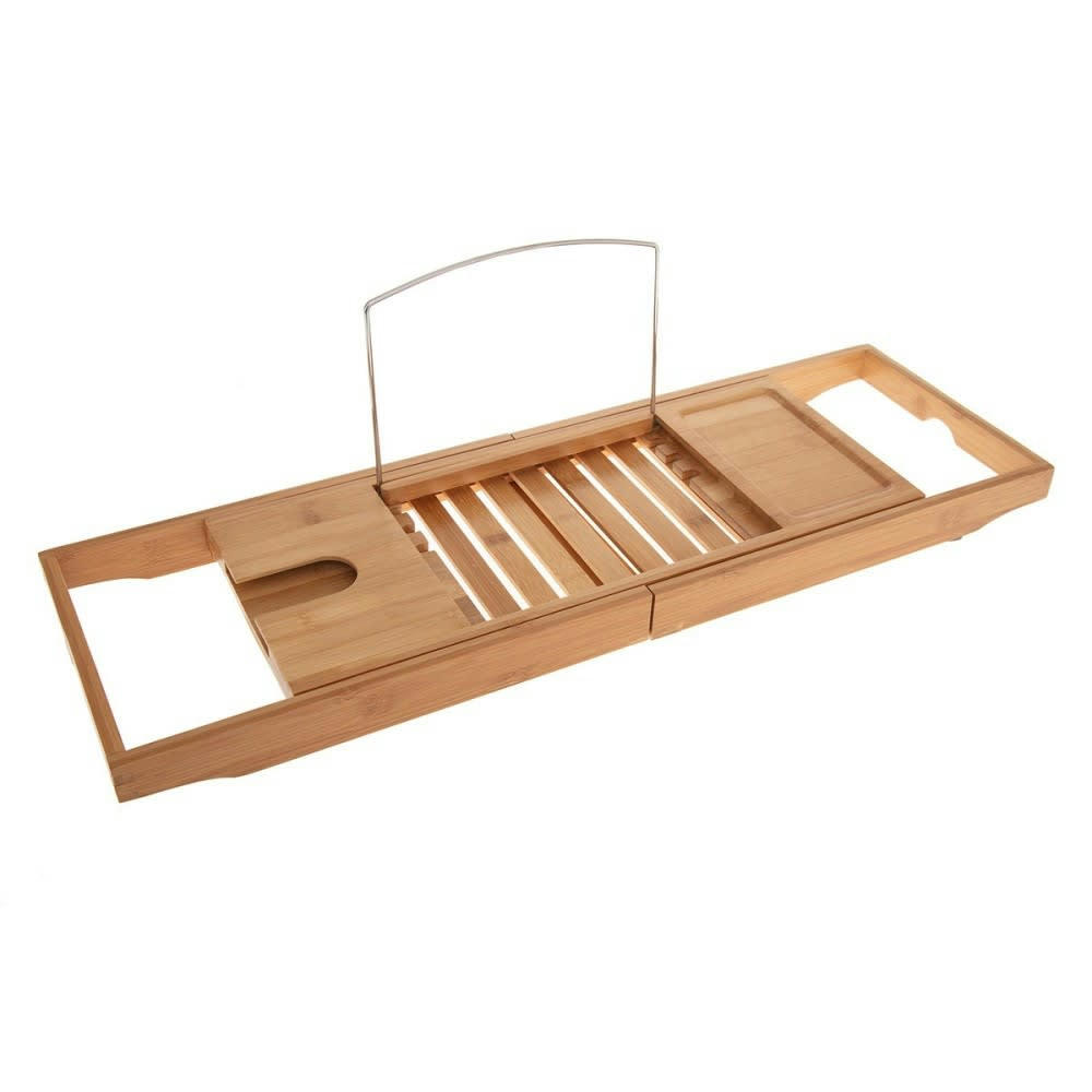 NATUREO - Plateau pour baignoire extensible