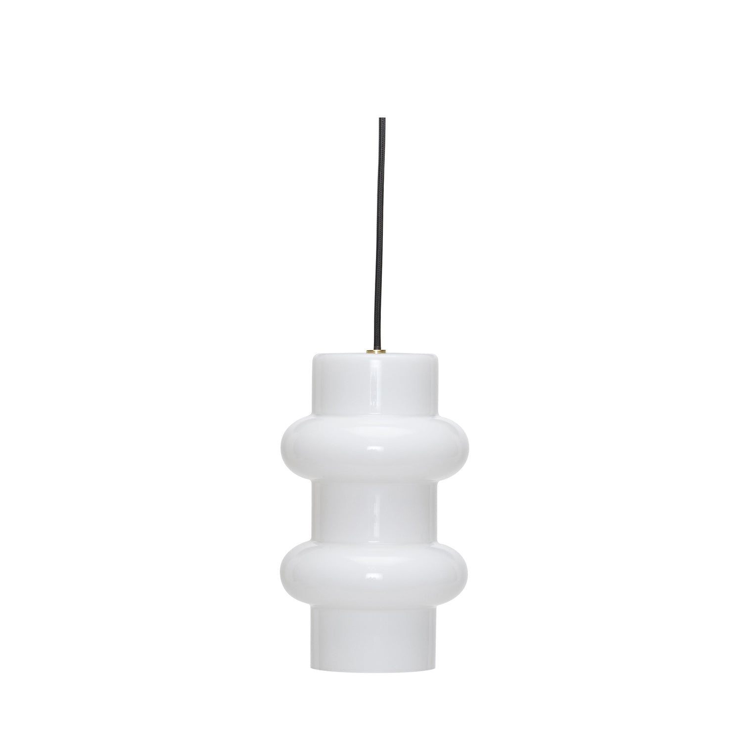 Hübsch hanglamp Pilule - glas/ijzer - ø15xh25cm