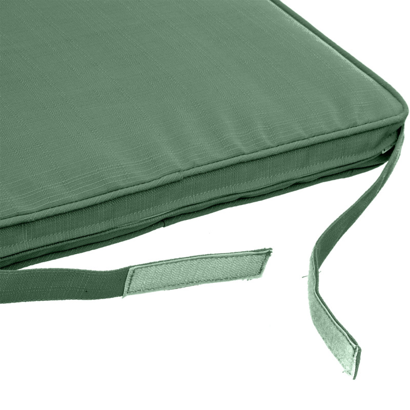 Galette de chaise Koraï olive 40 x 40 cm