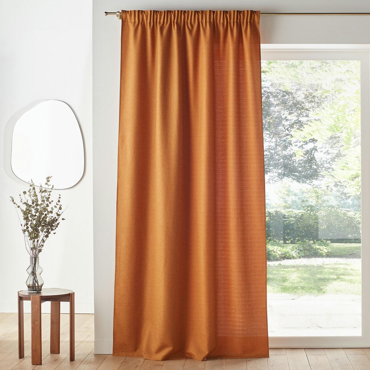 Rideau galon fronceur, polyester recyclé, Select