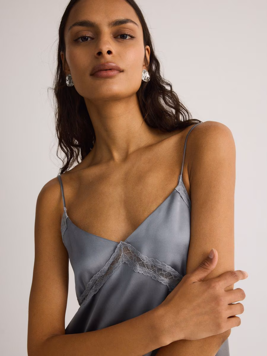 Satin Mini Dress