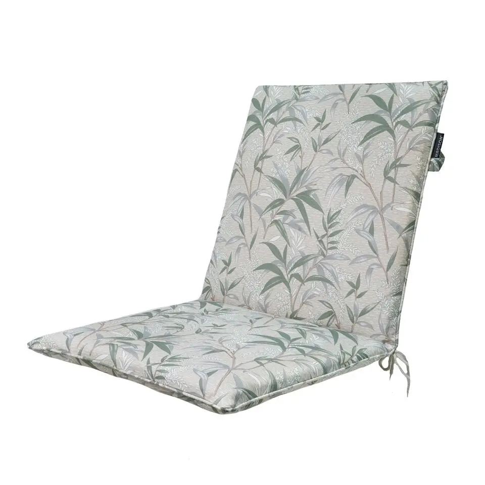 Madison - Stapelstoelkussen Palma natural - Ca. 97x49 cm - Set van 4