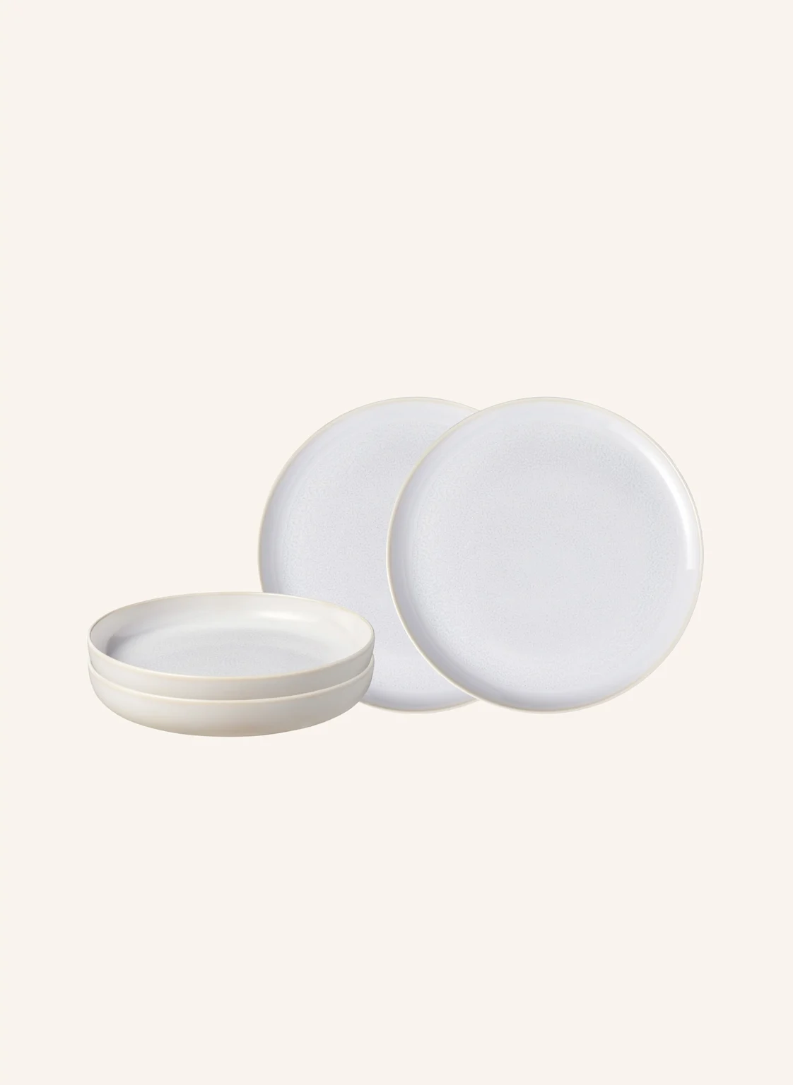 like. by Villeroy & Boch Dinner-Set 4-teilig CRAFTED COTTON