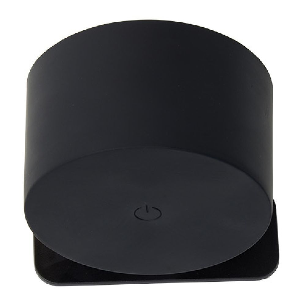 Applique murale nomade rechargeable noir Ø7,5x4,5cm