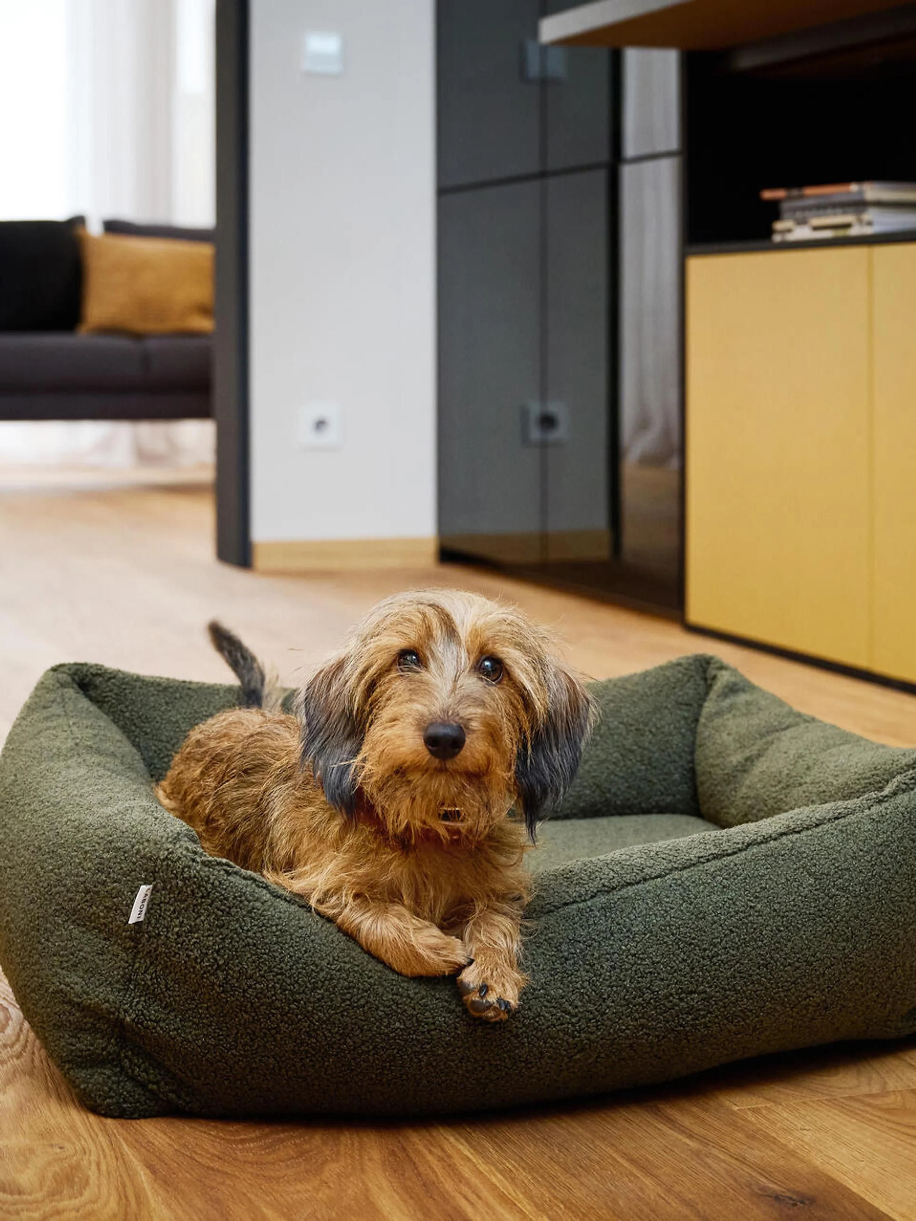 Bouclé-Hundebett Teddy, in verschiedenen Größen