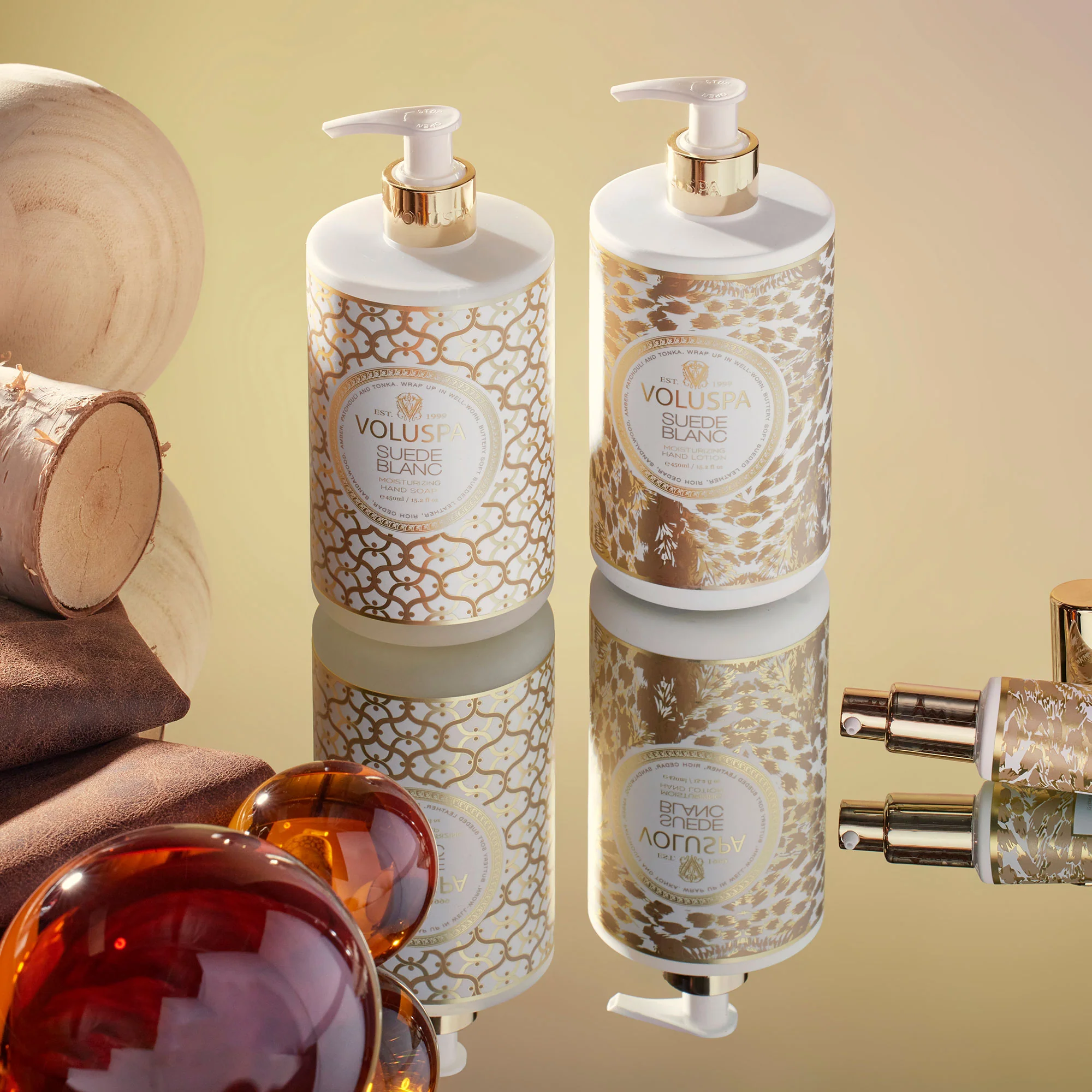 Suede Blanc - Hand Soap & Lotion