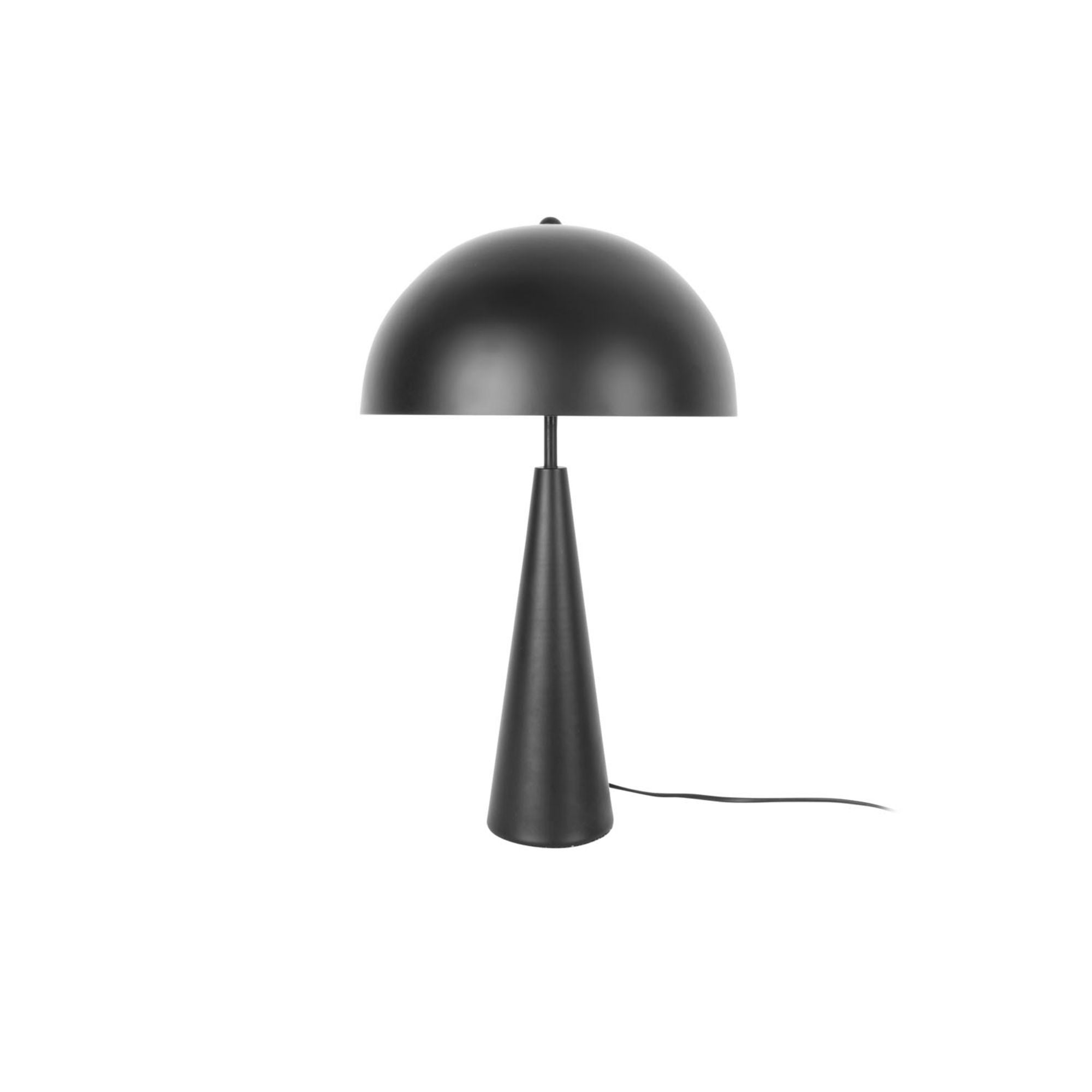 Leitmotiv tafellamp Sublime - zwart - 30x30x51cm - Paddenstoellamp