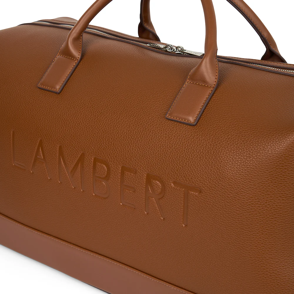 The June - Affogato Vegan Leather Travel Bag