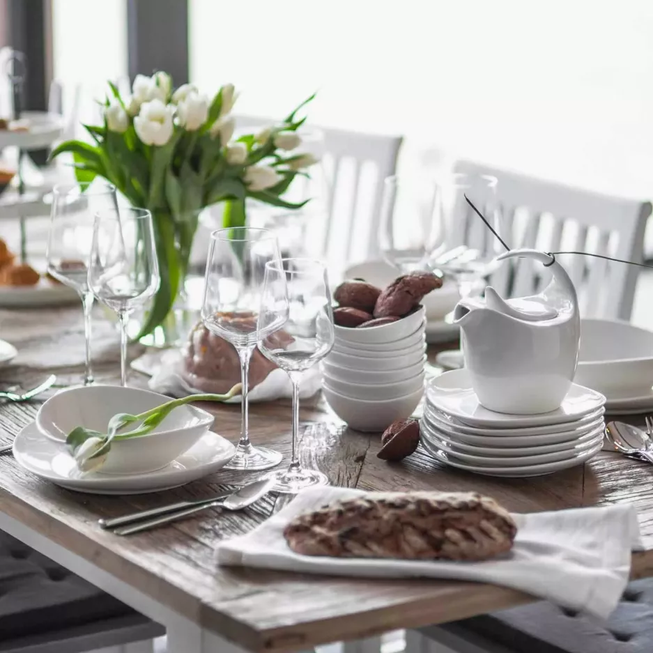 Mlecznik DUKA TIME kremowa porcelana