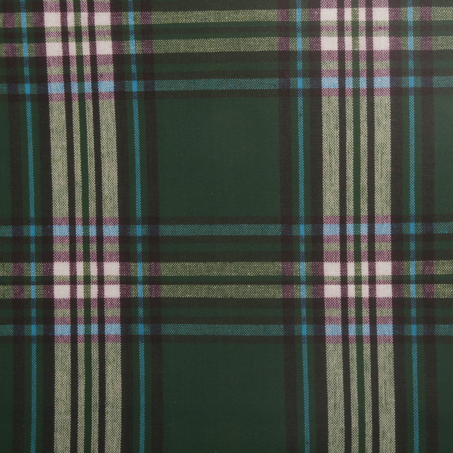 Tovaglietta tartan verde 29,5x45 cm in plastica